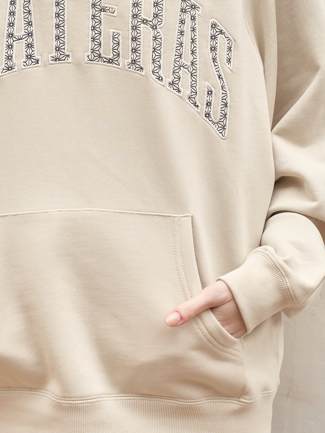Basic volume 和柄 hoodie