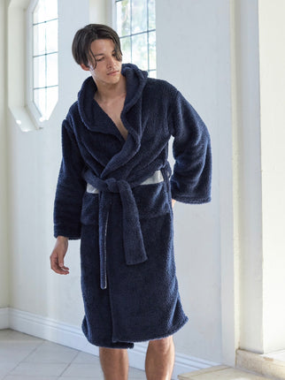 lightweight luxe fur robe