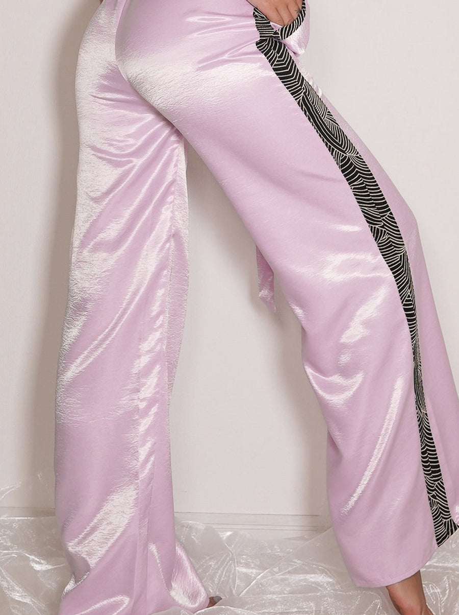 signature wagara sideline pants 24 / 桃色(pink purple)