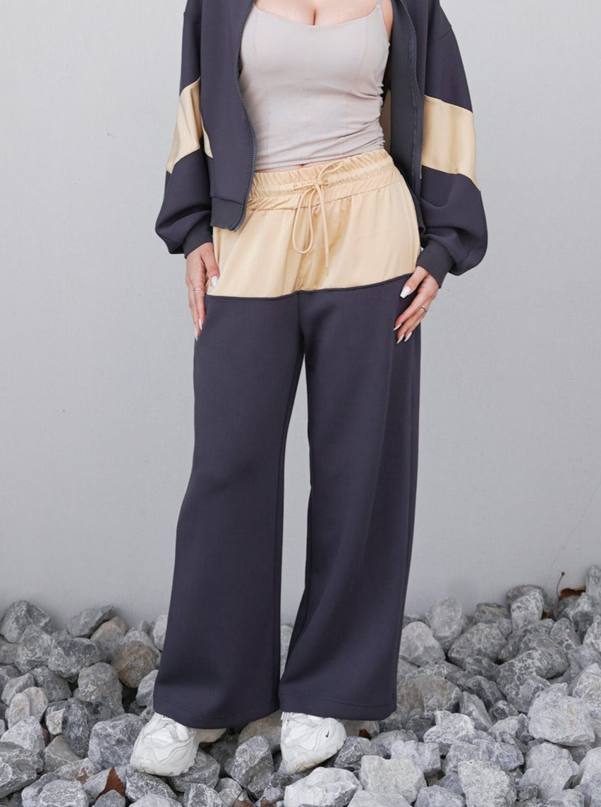 dolman track pants / navy