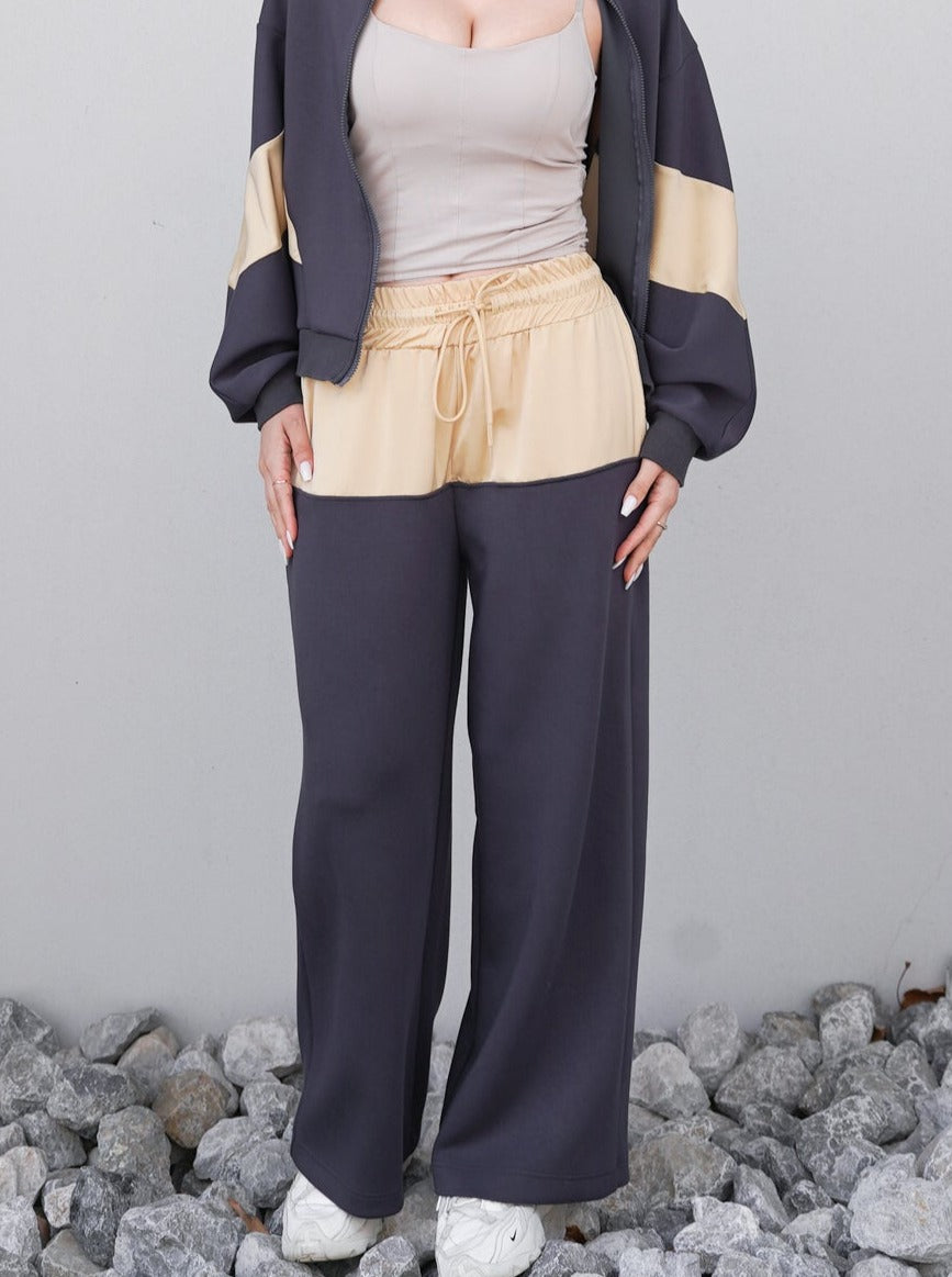 dolman track pants / navy