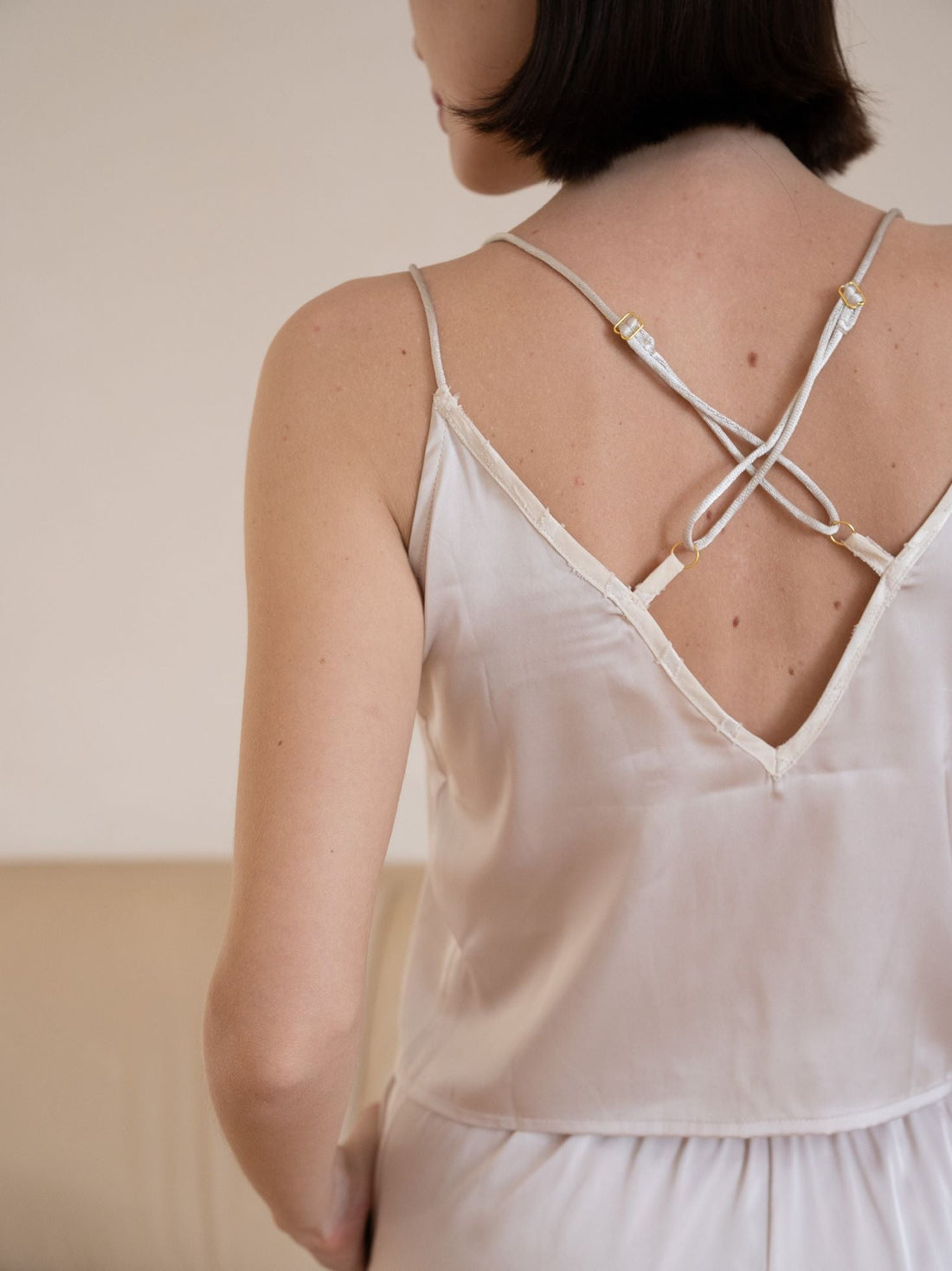 classic georgette satin camisole