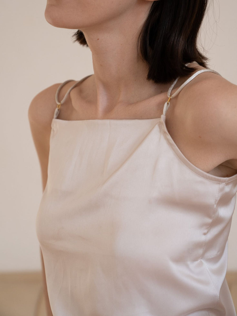classic georgette satin camisole