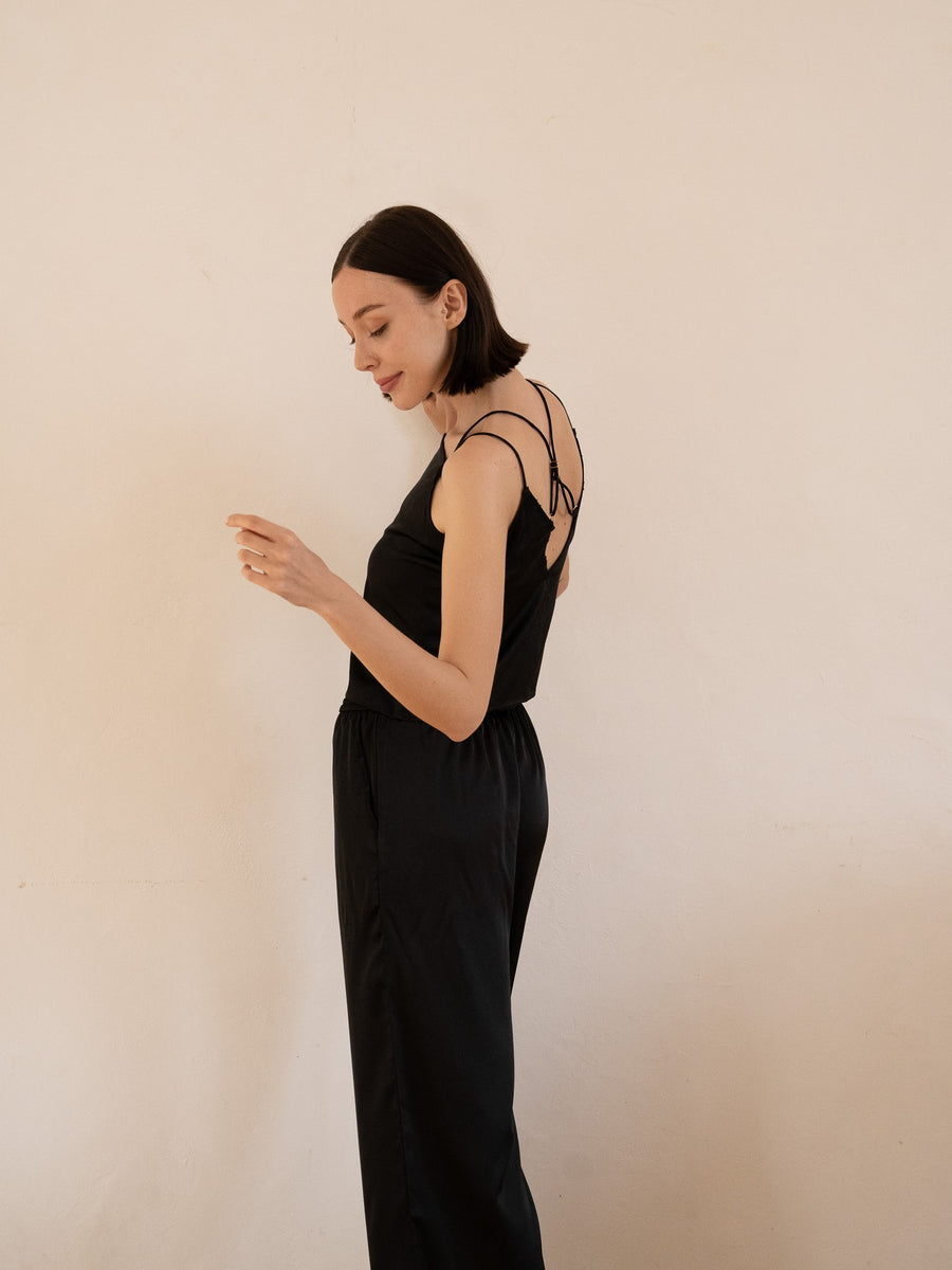 classic georgette satin camisole