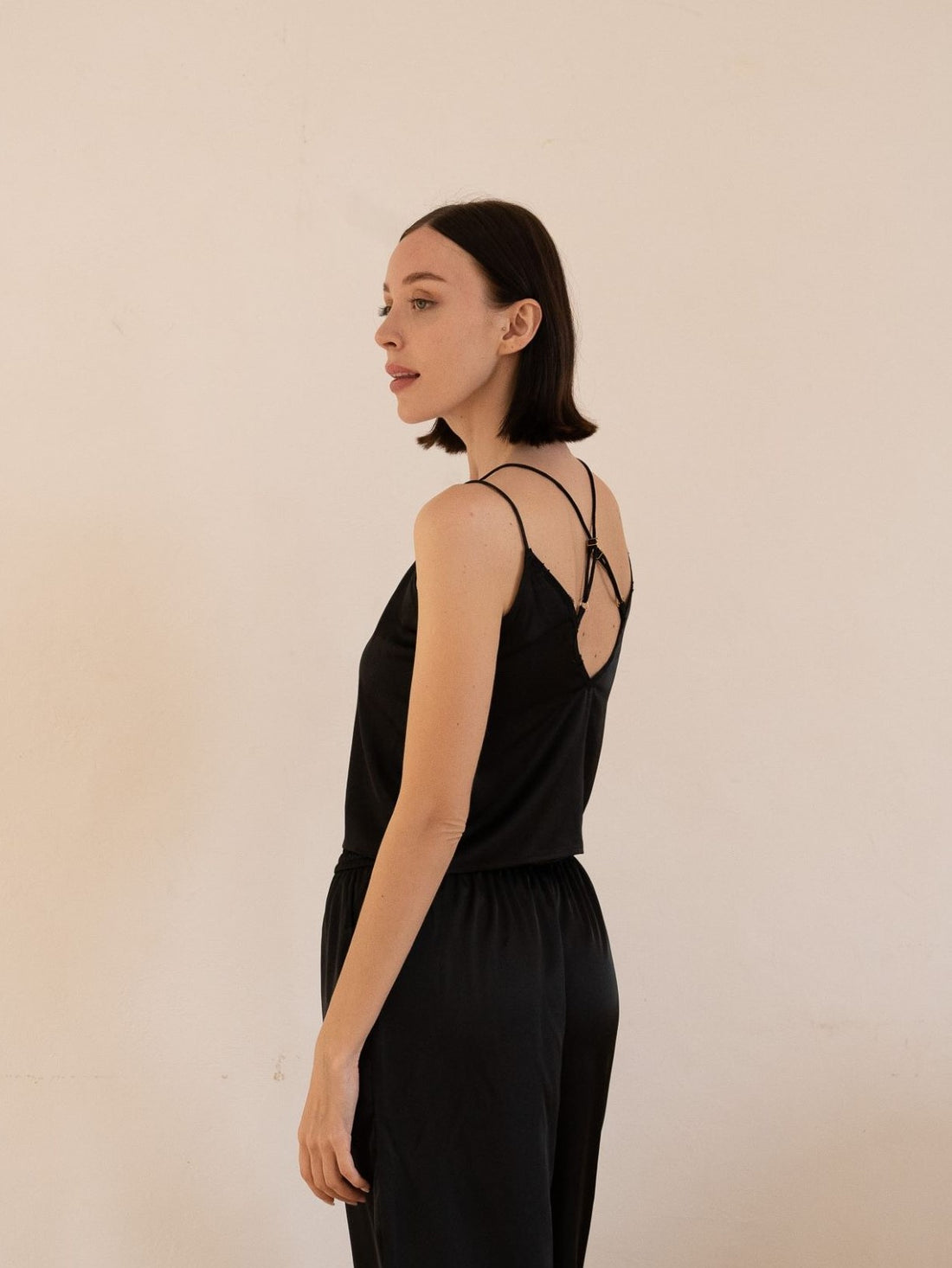 classic georgette satin camisole