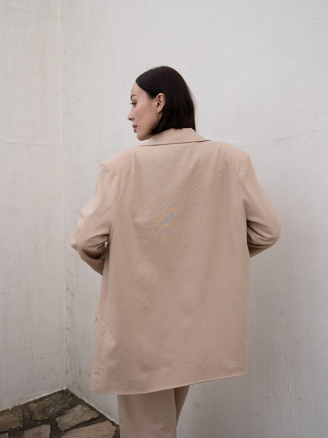 oriental linen jacket