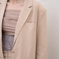 oriental linen jacket