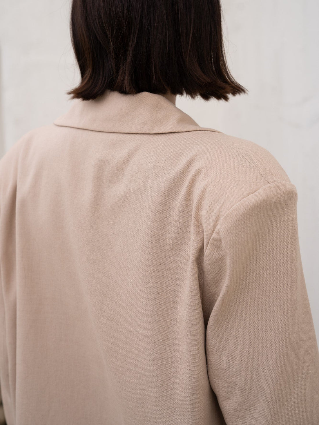 oriental linen jacket