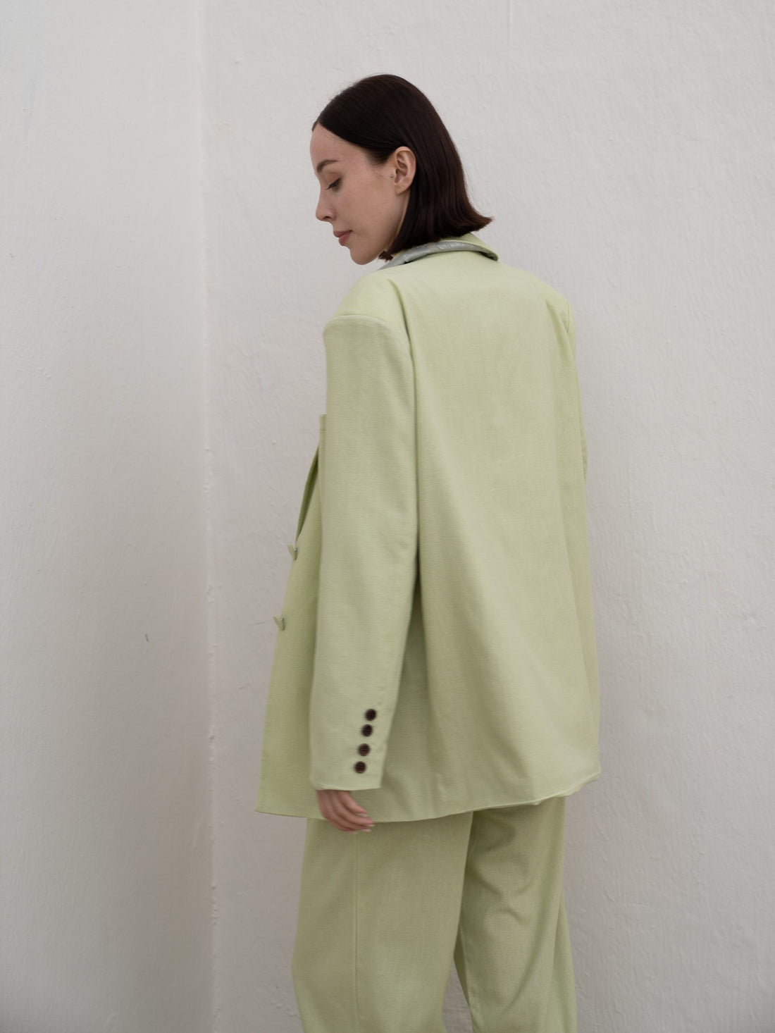oriental linen jacket