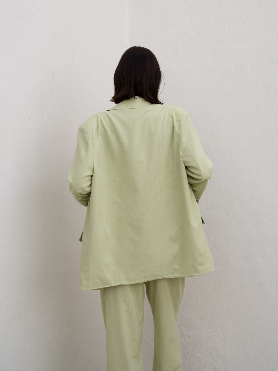 oriental linen jacket