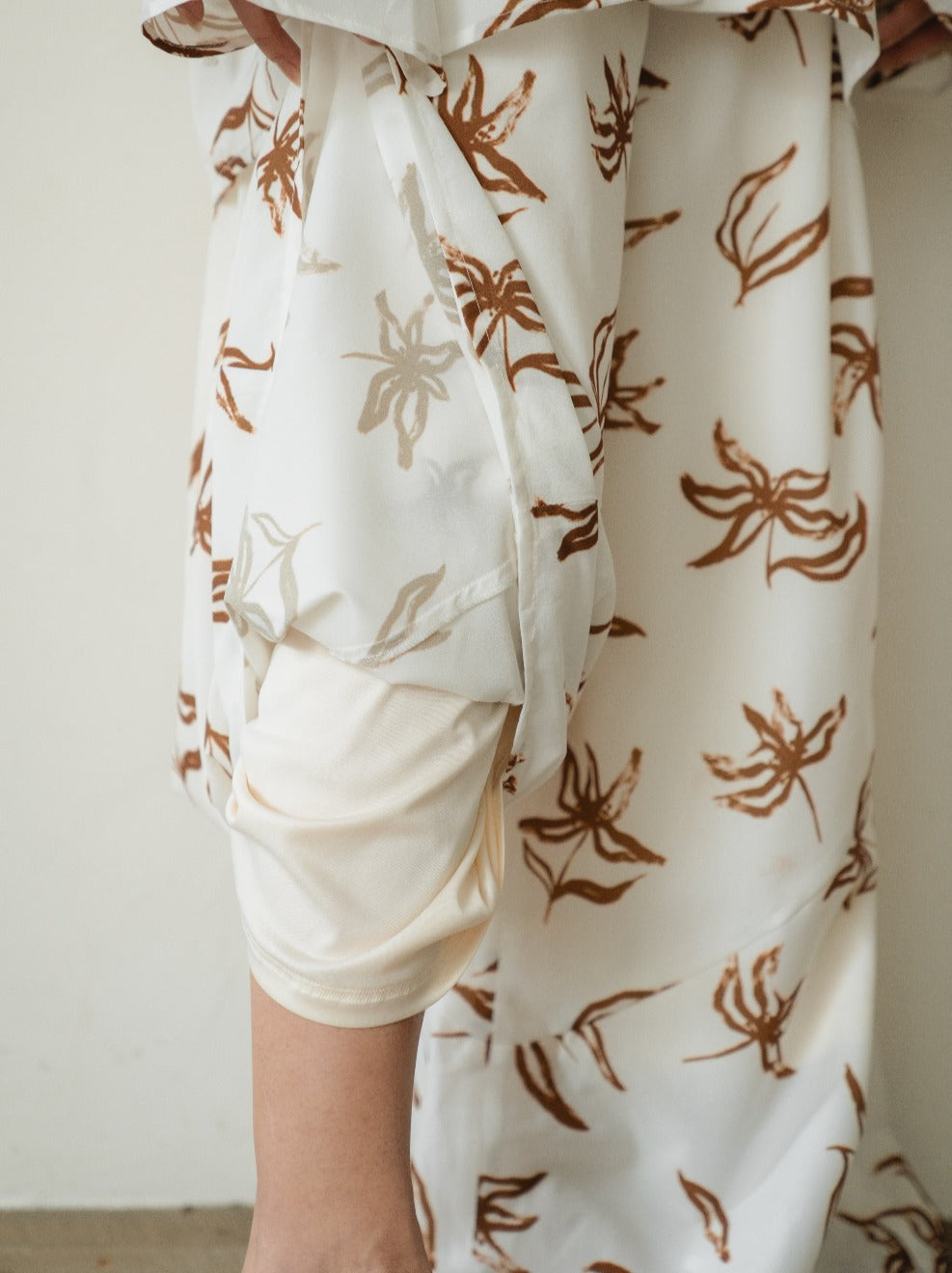 resort wide HAKAMA pants / Kohaku (orange)