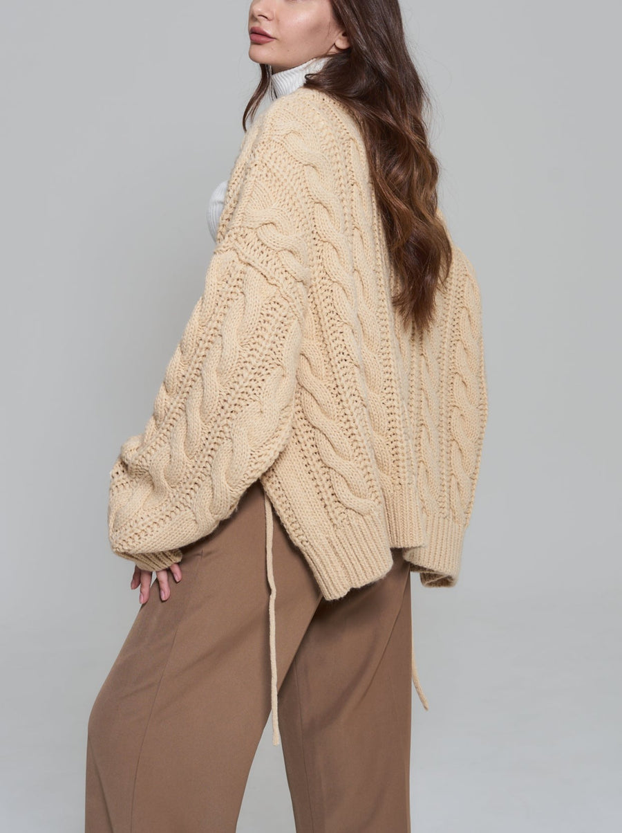 knit over cardigan