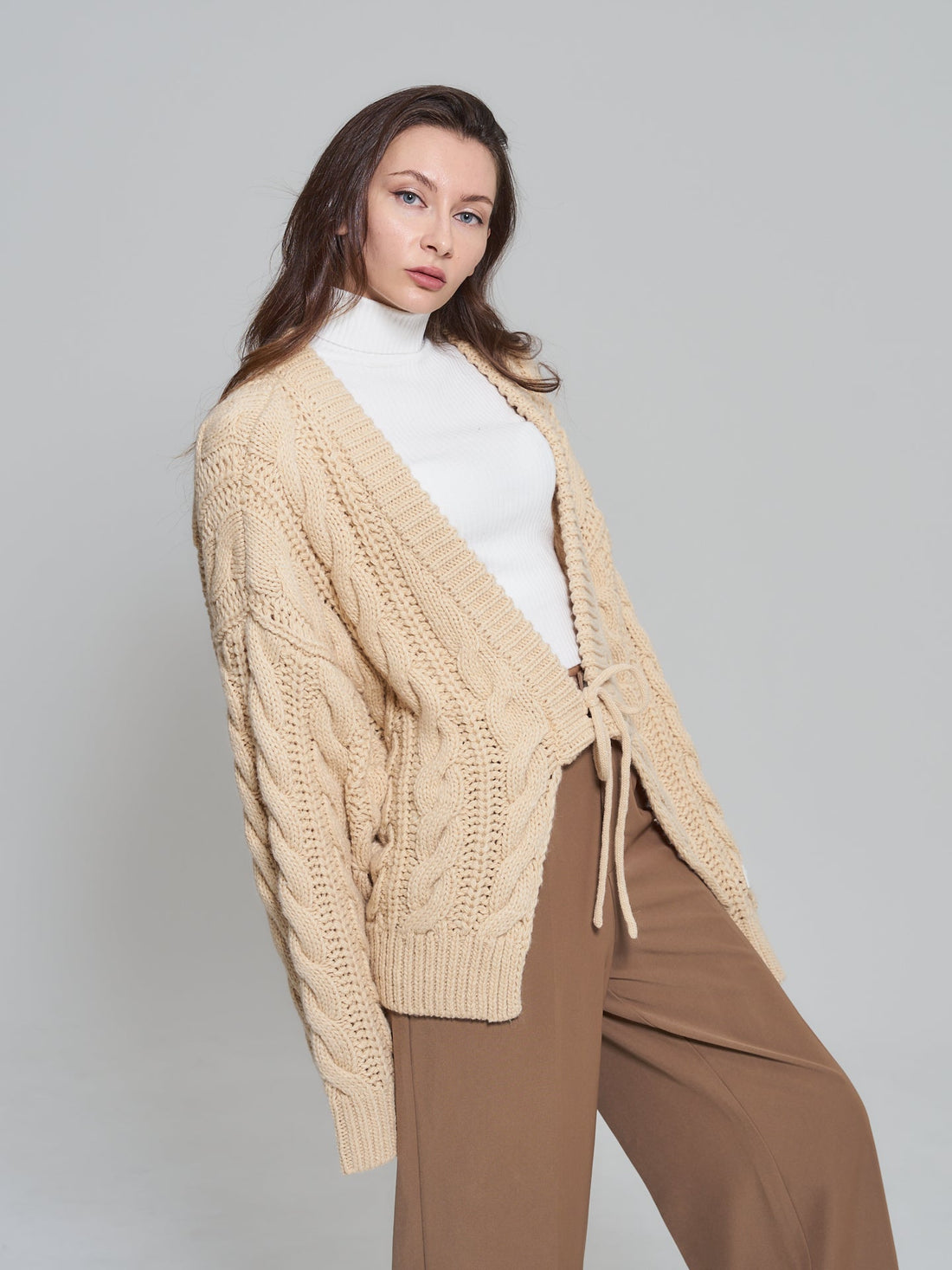 knit over cardigan