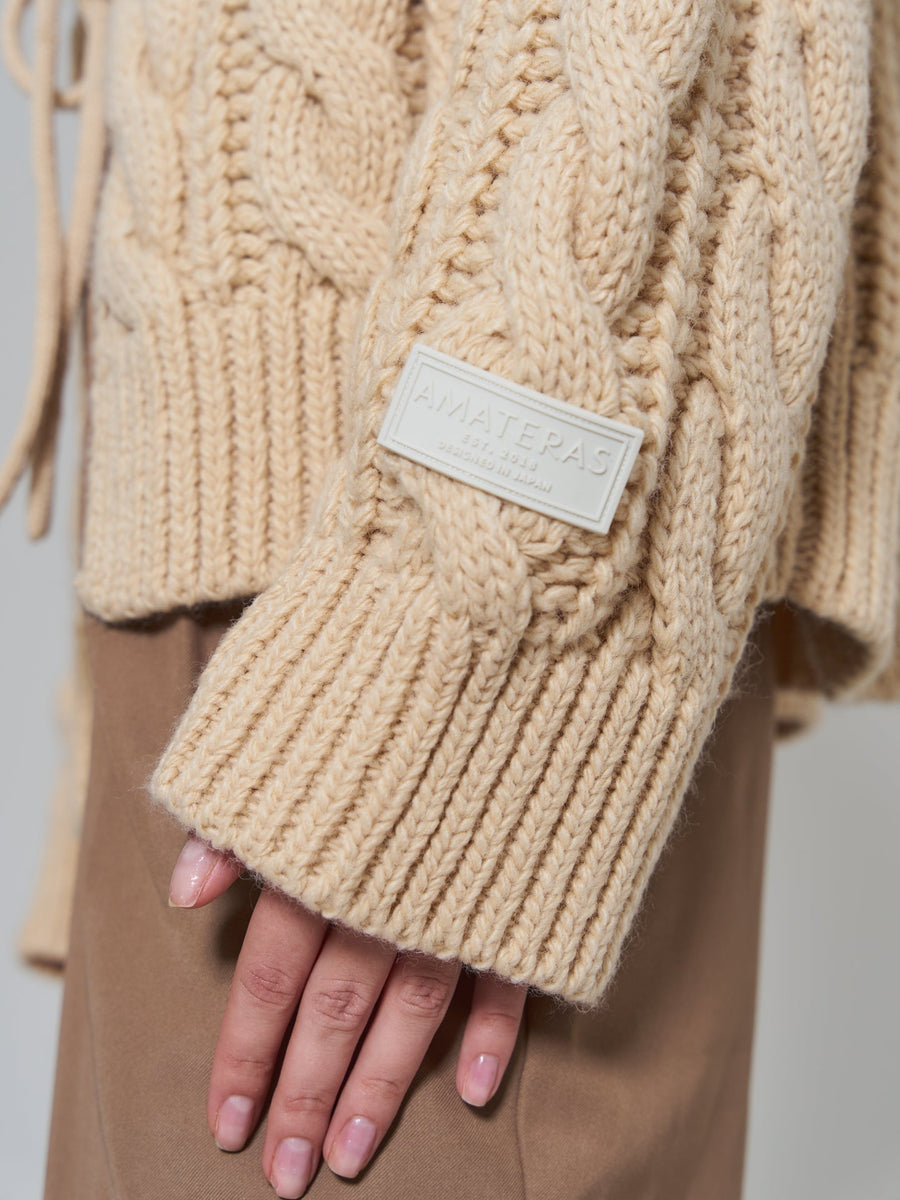 knit over cardigan