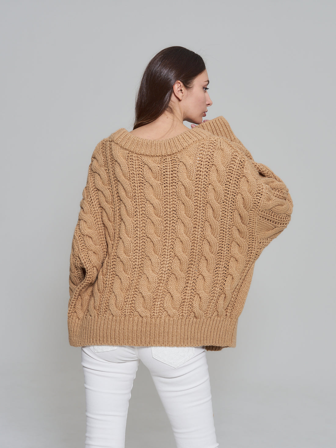 knit over cardigan
