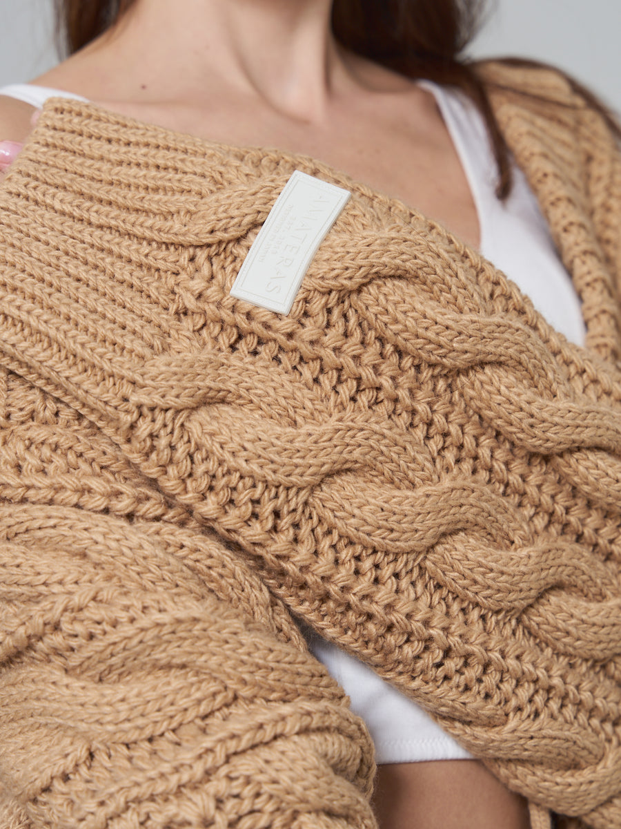 knit over cardigan