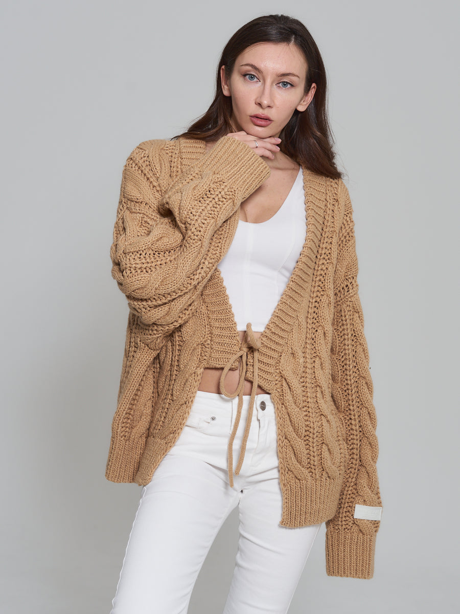 knit over cardigan
