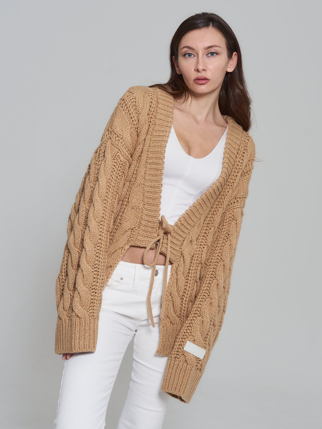 knit over cardigan