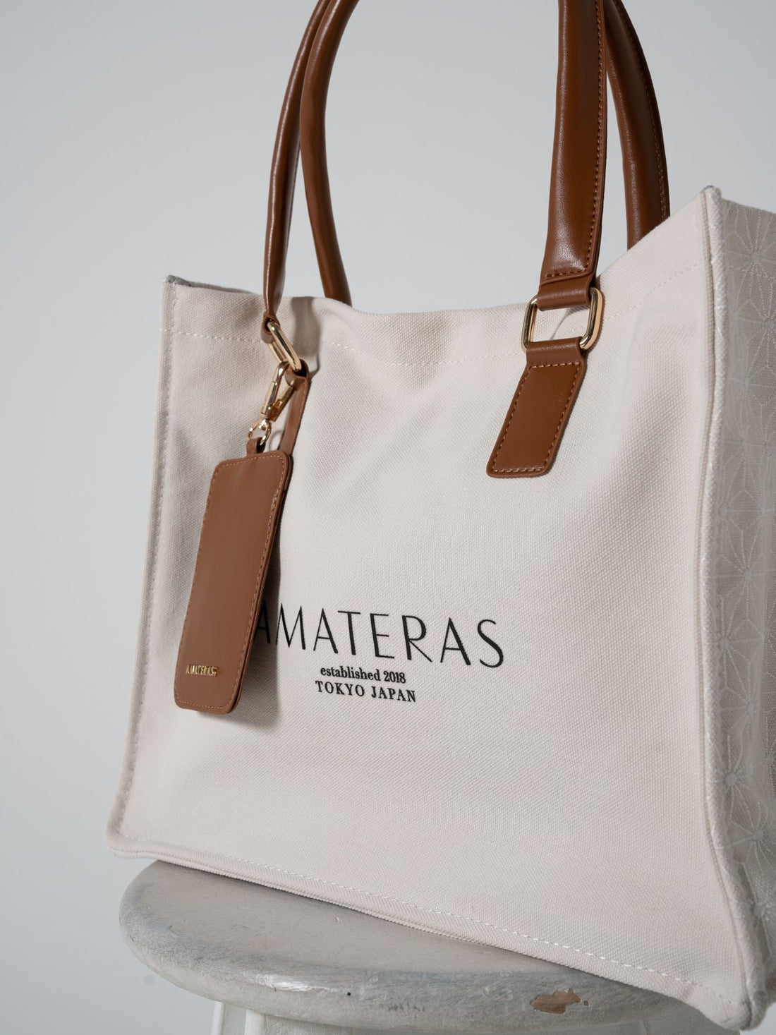 asanoha canvas bag mini