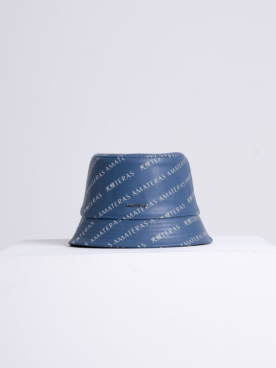 emblem bucket hat / blue logo