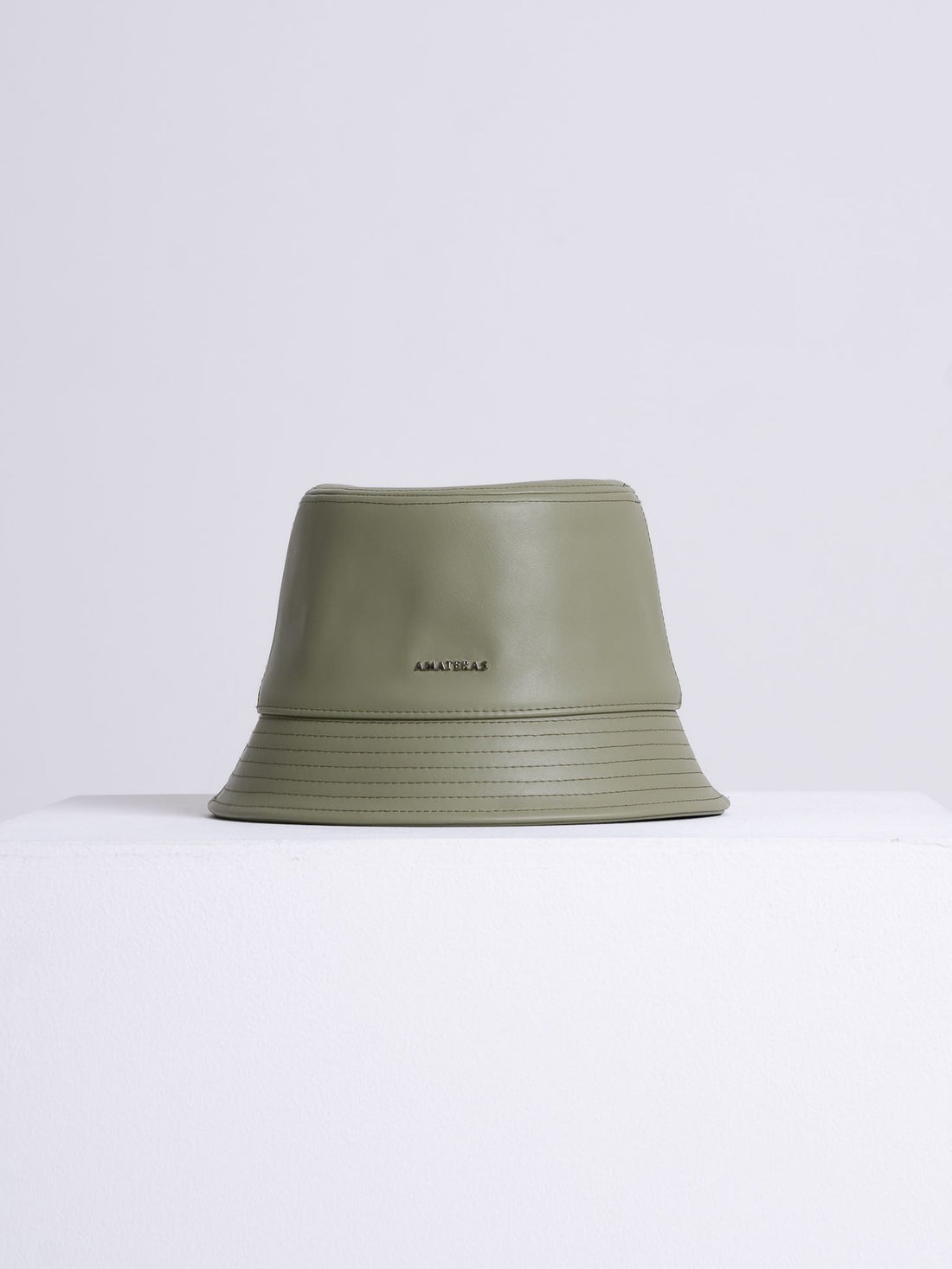 logo bucket hat / beige