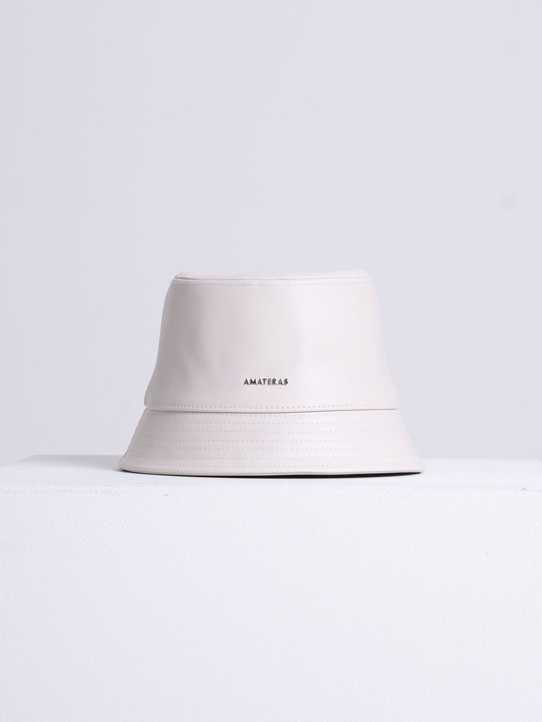logo bucket hat / beige