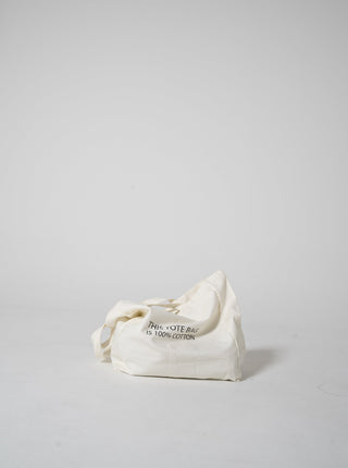 100% cotton logo tote