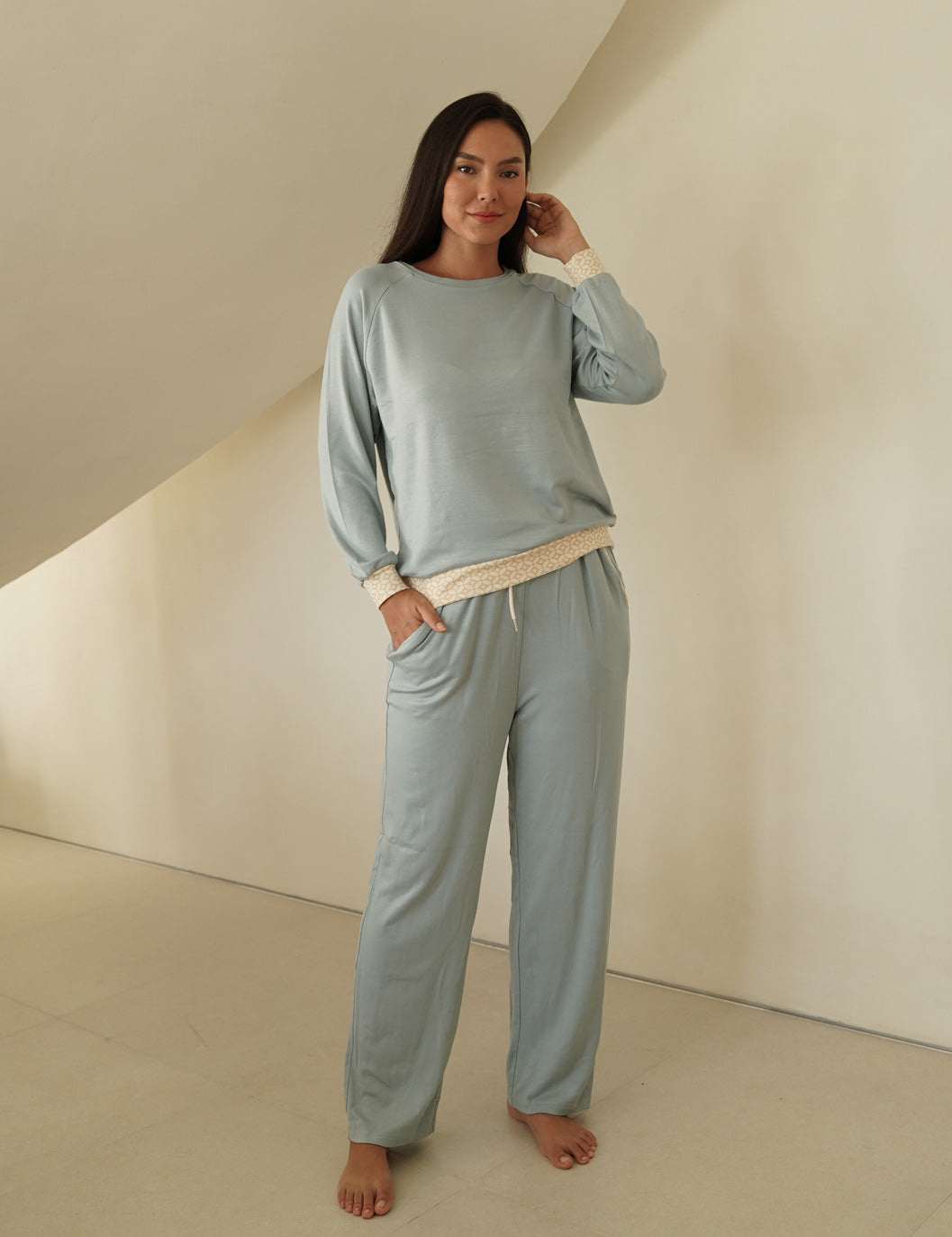modal silk touch PJ set
