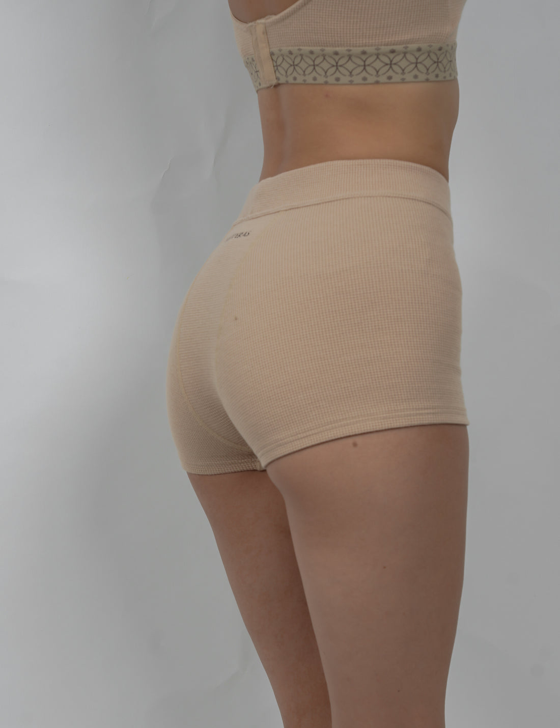 nudy waffle boxer undie / oatmeal