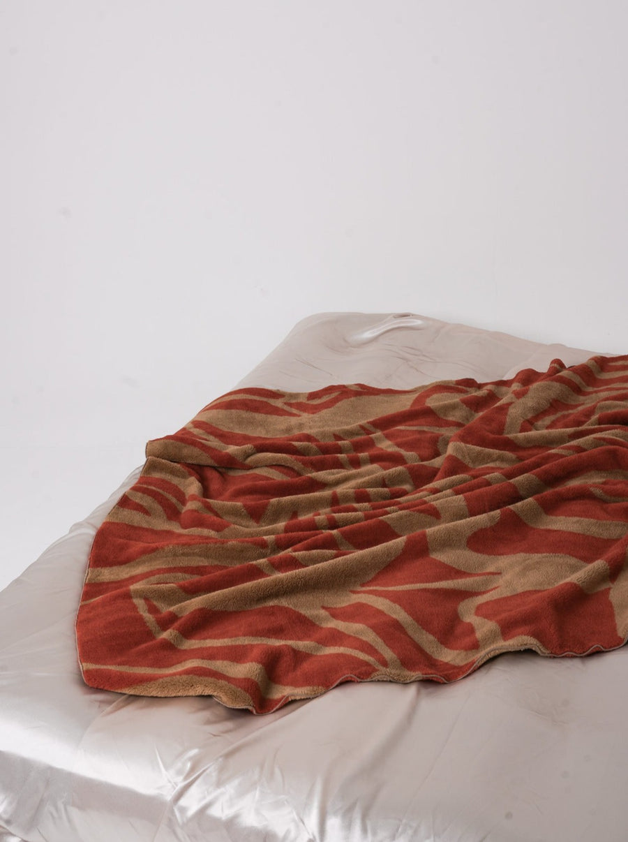 soft warm blanket / 枯茶(brown)