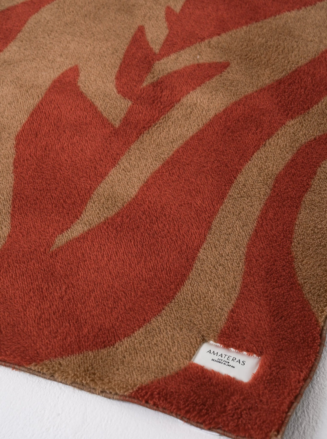 soft rug floor mat / brown