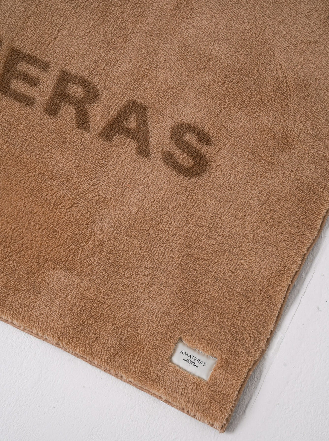 soft rug floor mat / flax (beige)