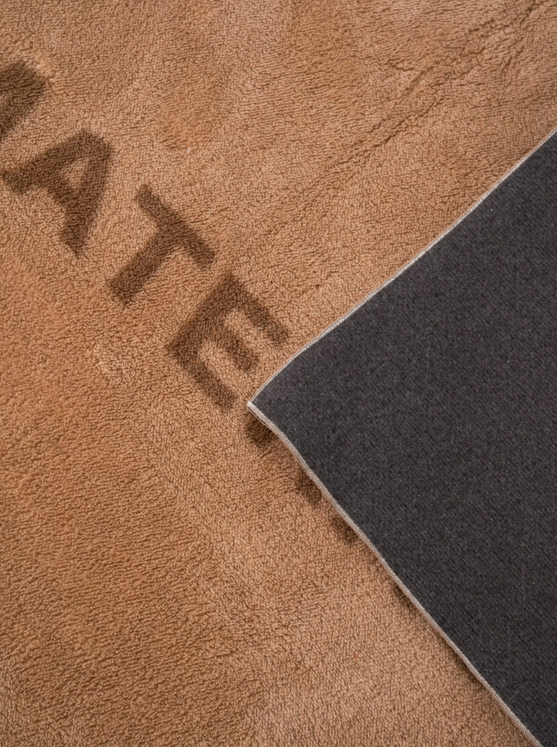 soft rug floor mat / flax (beige)
