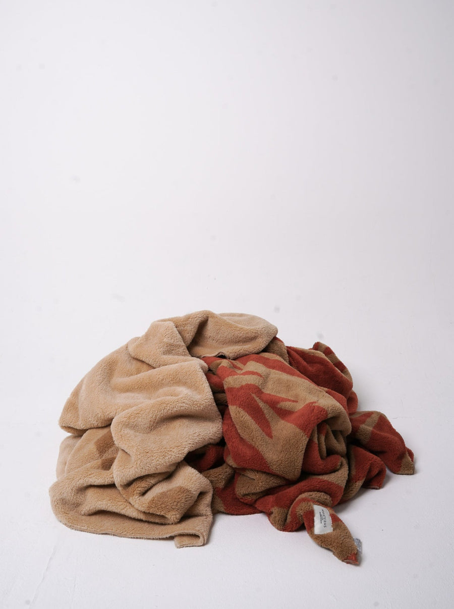 soft warm blanket / 枯茶(brown)