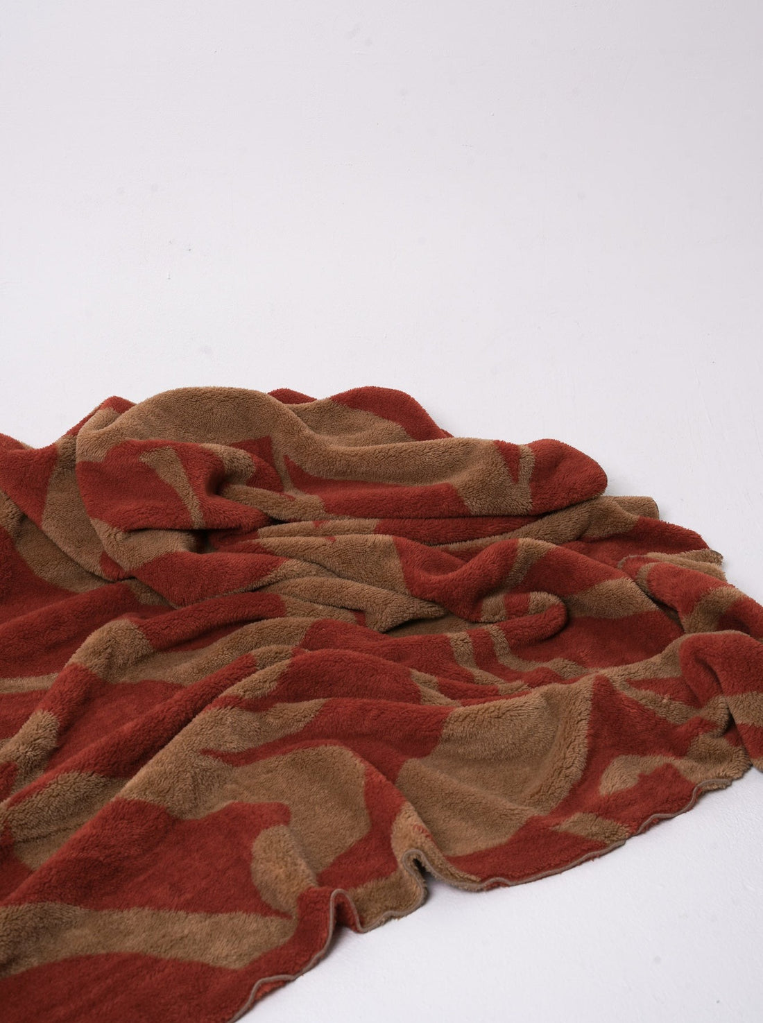 soft warm blanket / 枯茶(brown)