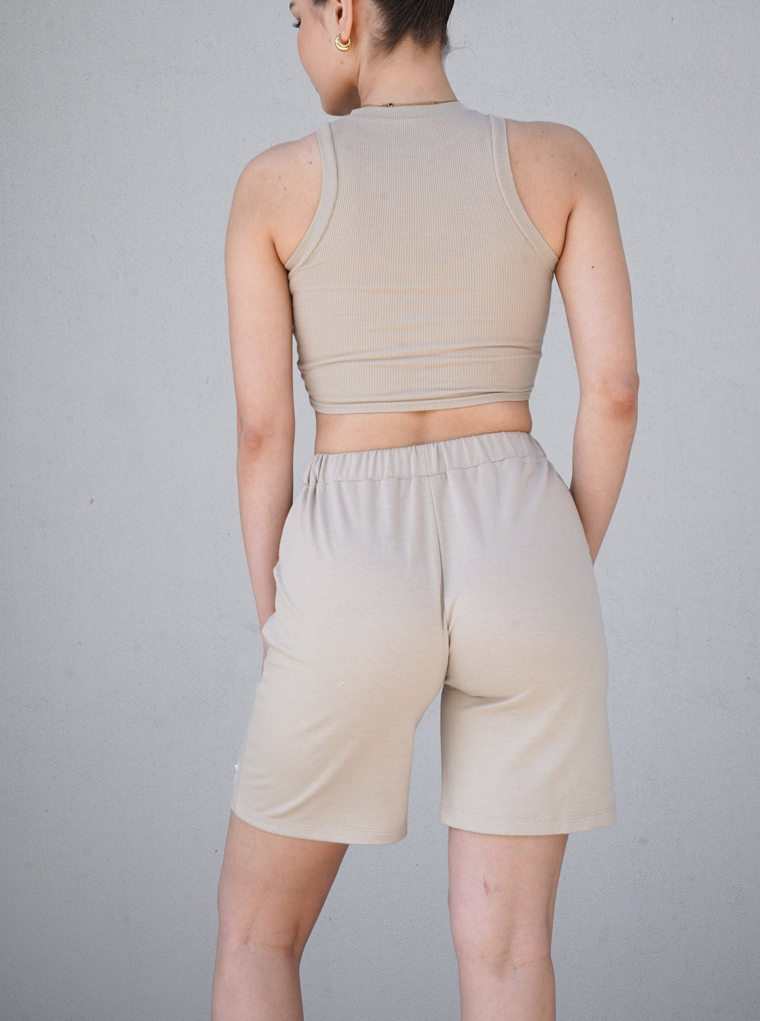 classic breeze shorts / 亜麻(beige)