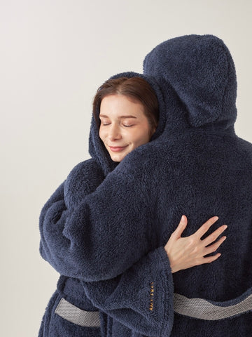 【SET】lightweight luxe fur robe