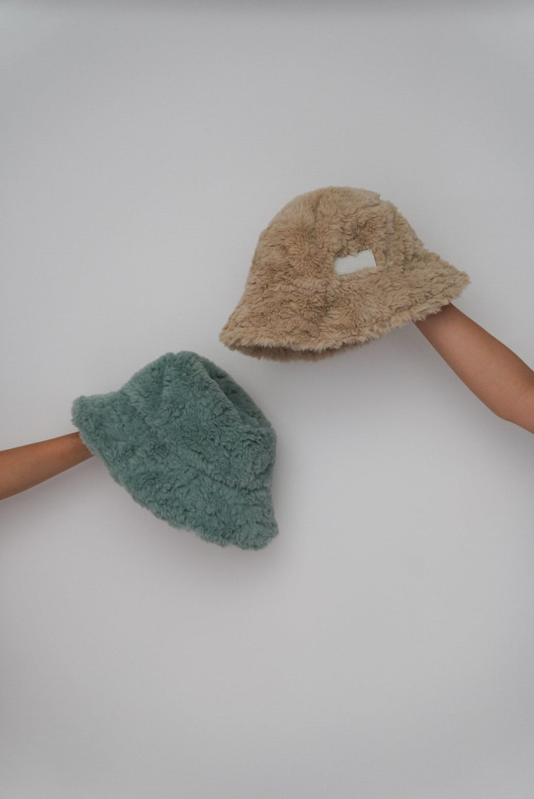 winter fuzzy bucket hat