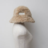 winter fuzzy bucket hat