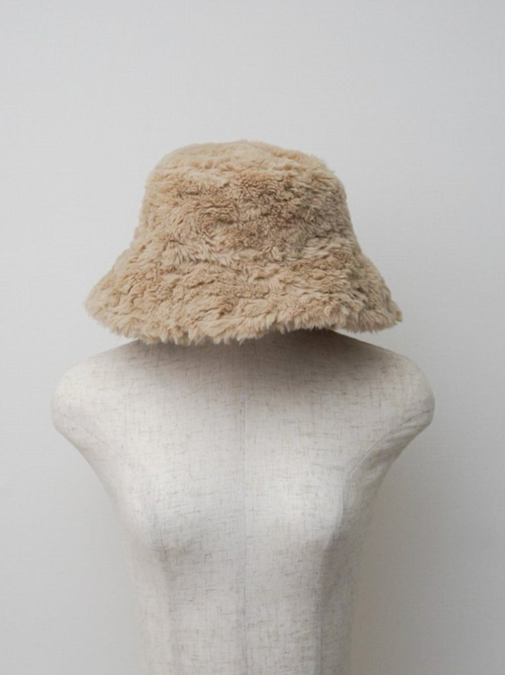 winter fuzzy bucket hat