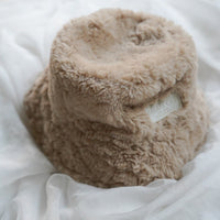 winter fuzzy bucket hat / 胡桃(light brown)