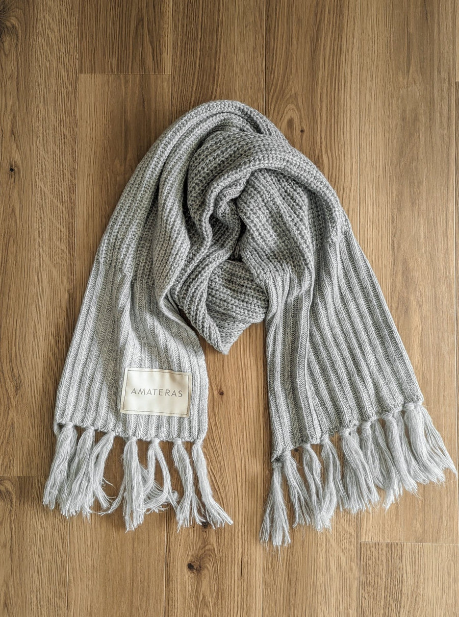 double tone winter scarf