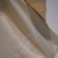100% cotton logo tote / 5th anniversary version