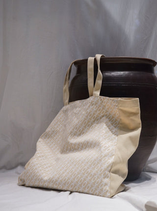 100% cotton logo tote / 5th anniversary version