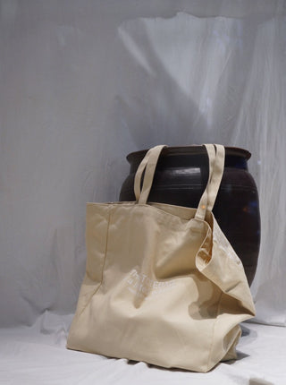 100% cotton logo tote / 5th anniversary version