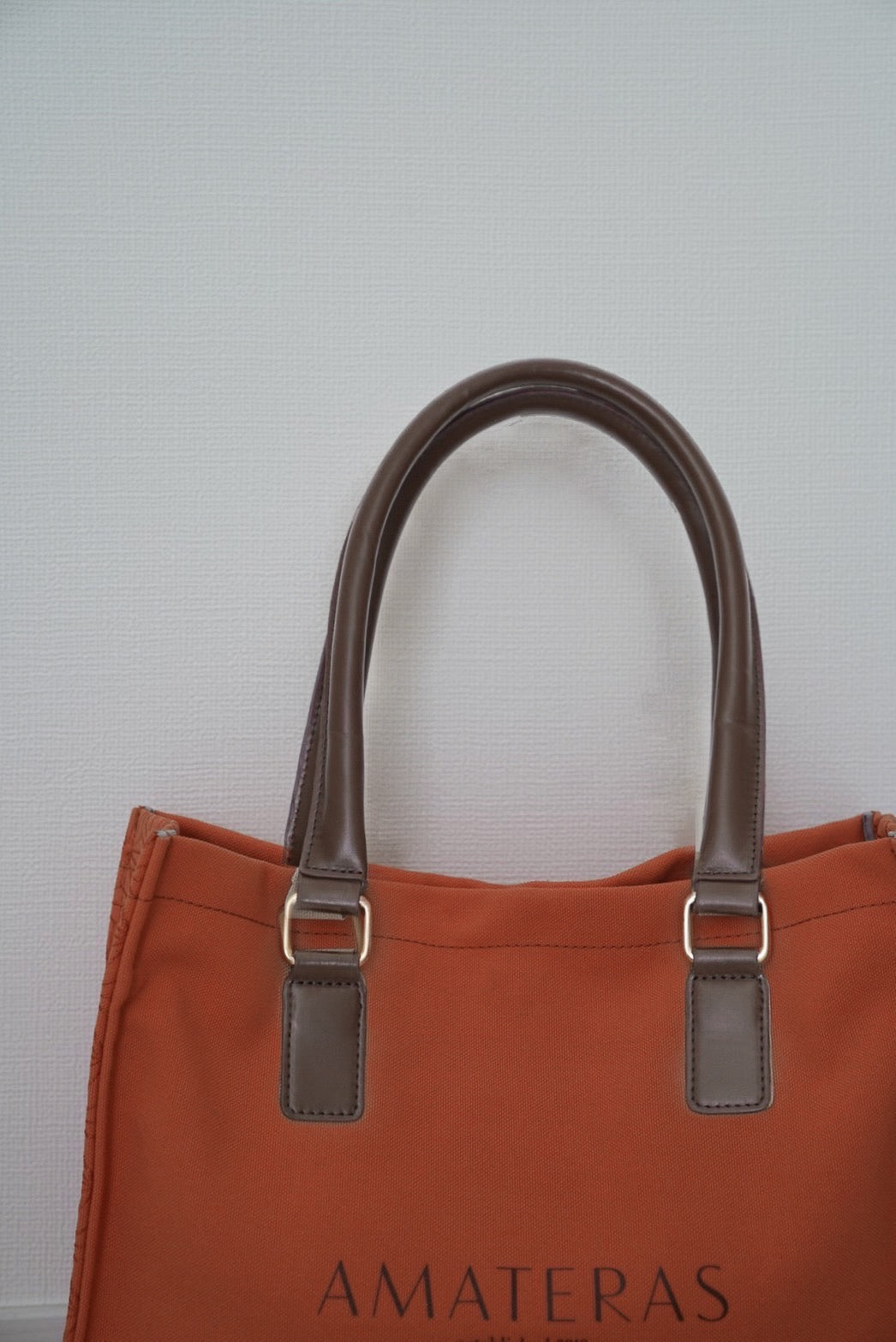 asanoha canvas bag mini / 蜜柑(orange)