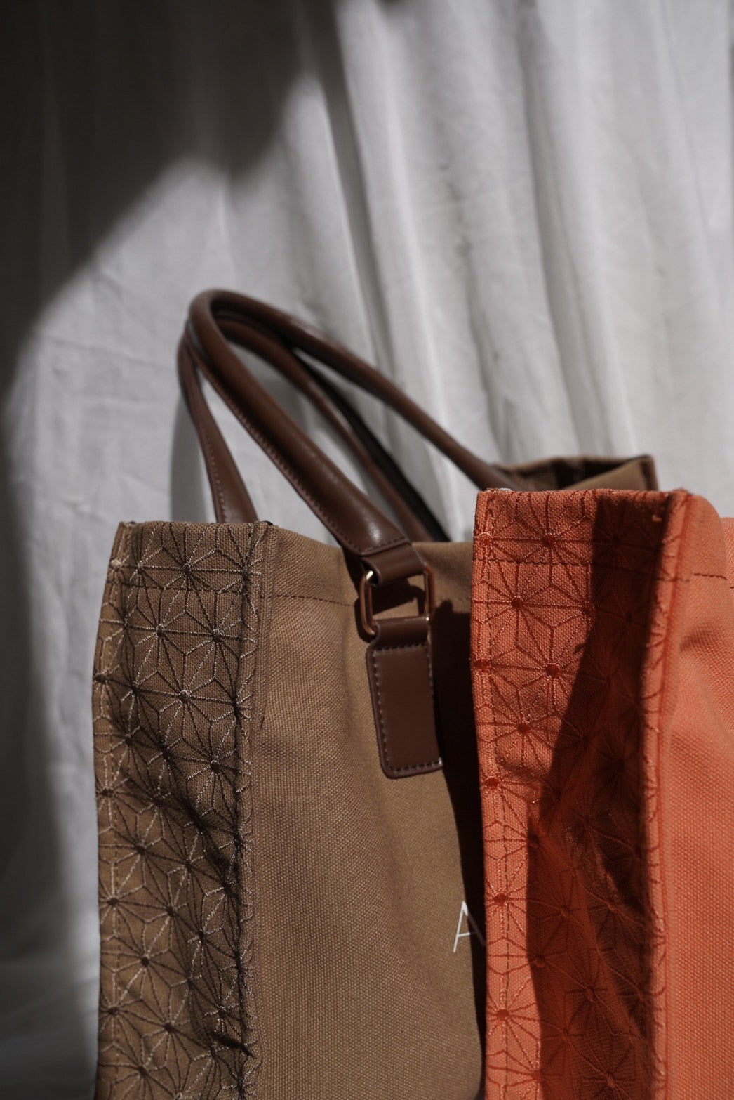 asanoha canvas bag mini