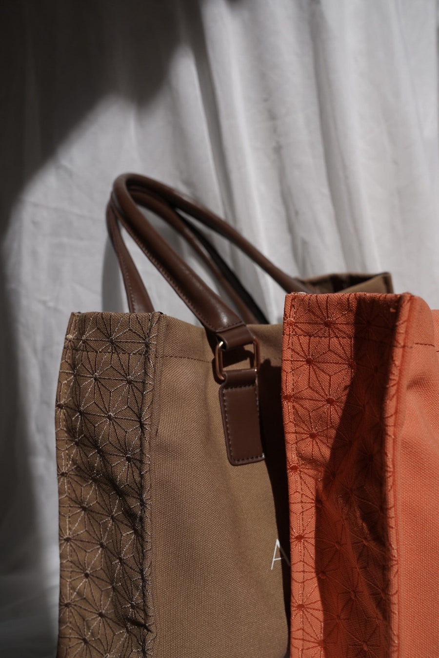 asanoha canvas bag mini