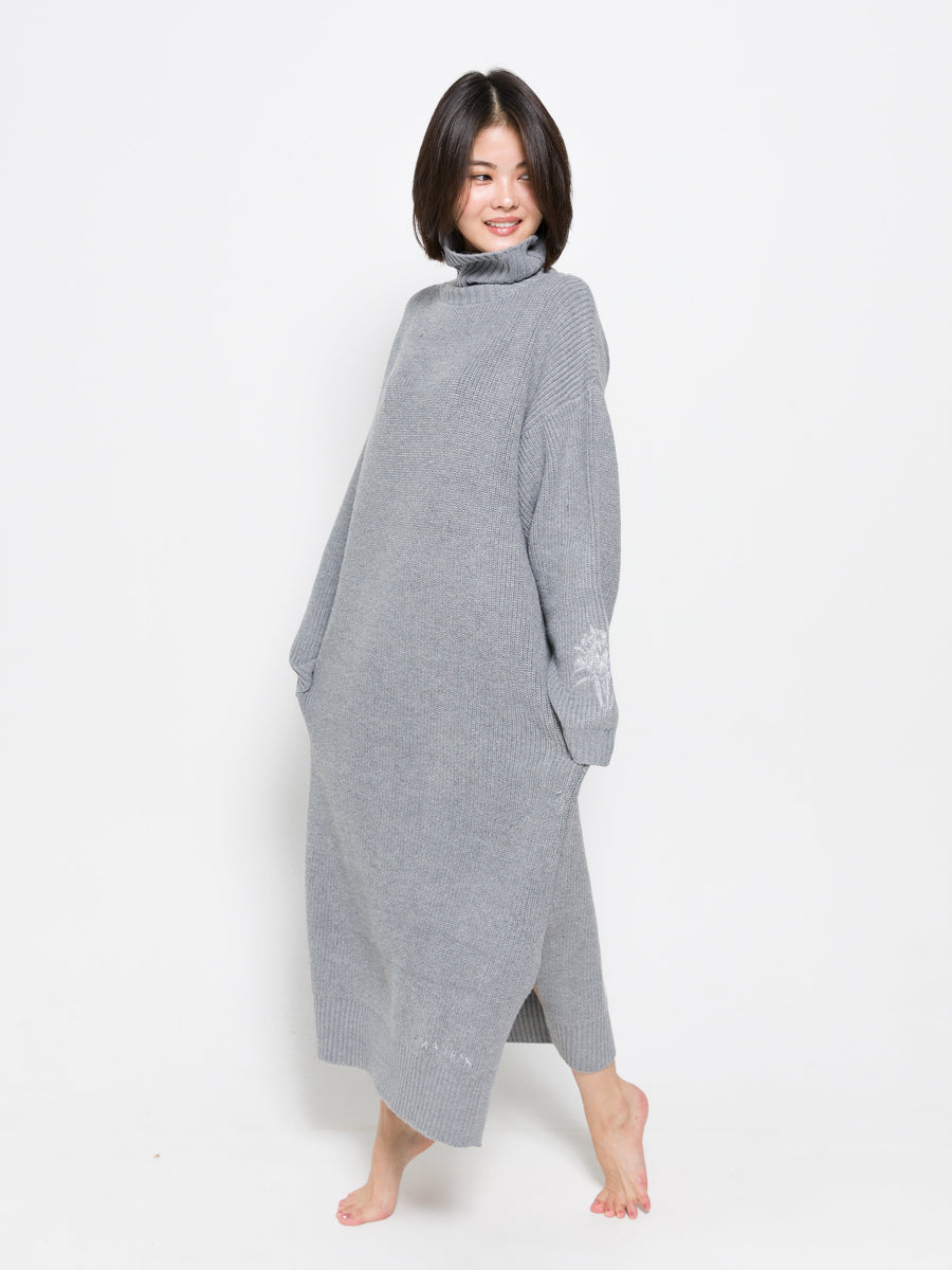 elegant knitted dress