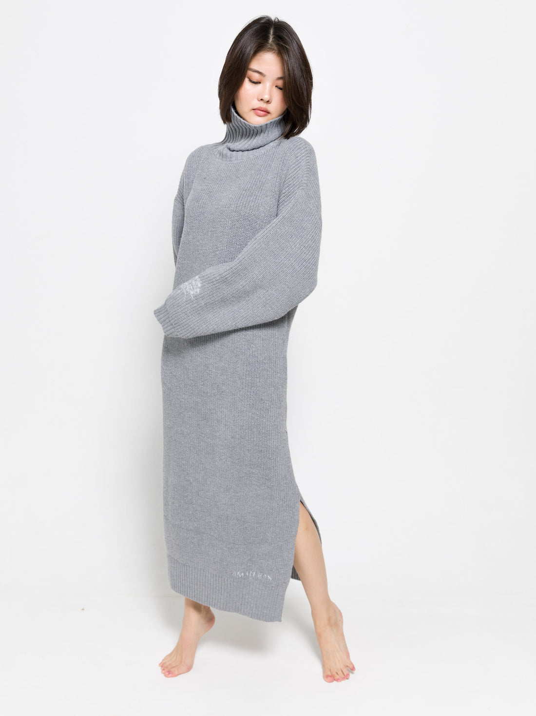 elegant knitted dress